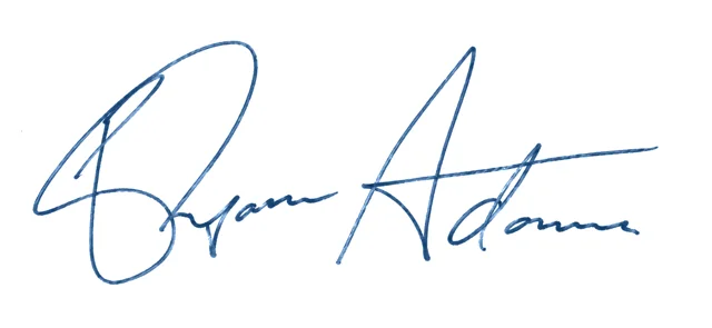 Ryan Adams signature
